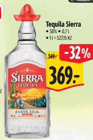 Tequila Sierra, 0,7 l