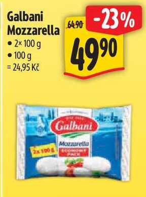 Galbani Mozzarella, 2x 100 g
