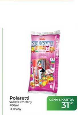 Polaretti vodové zmrzliny 400ml