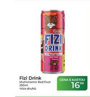 Fizi Drink Multivitamin Red Fruit 250ml