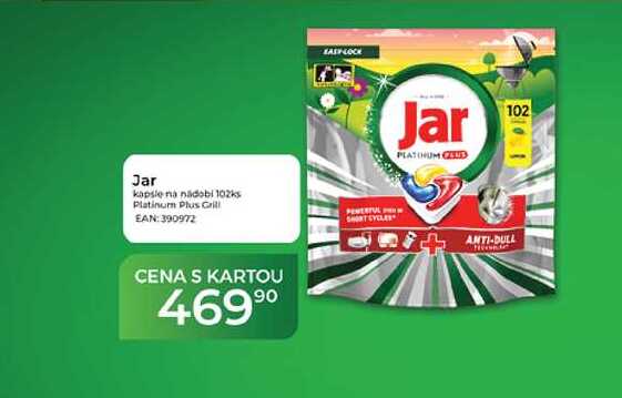 Jar kapsle na nádobi 102ks Platinum Plus Grill