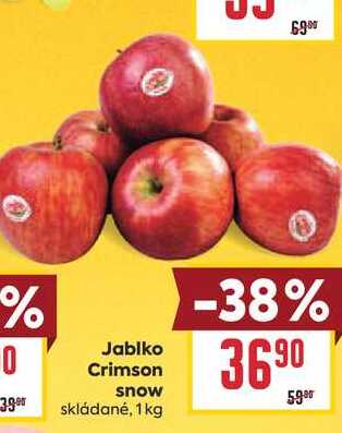 Jablko Crimson snow skládané, 1 kg