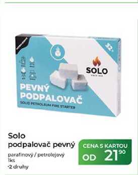 Solo podpalovač pevný parafinový/ petrolejový