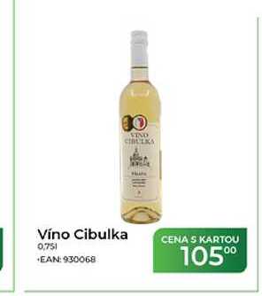 Víno Cibulka 0,75 1