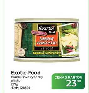 Exotic Food Bambusové výhonky 227 g