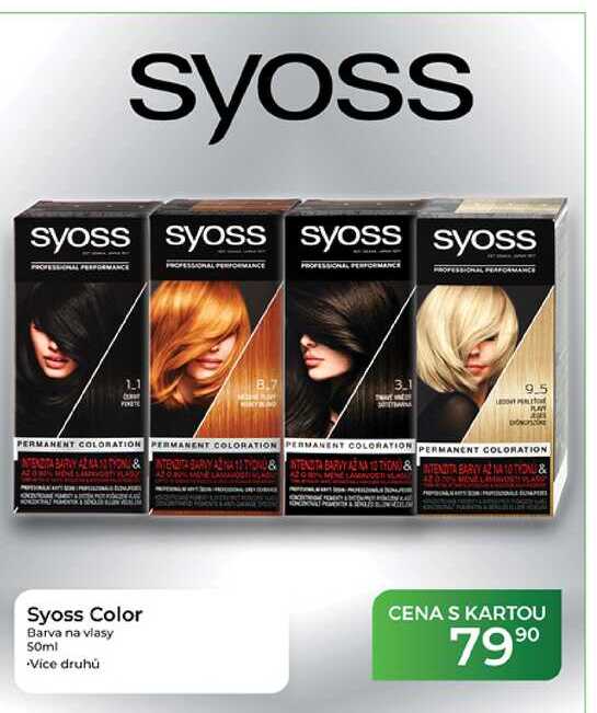 Syoss Color Barva na vlasy 50ml