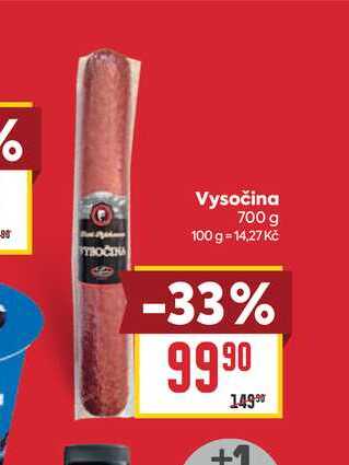 Vysočina 700 g