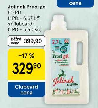 Jelínek Prací gel, 60 PD 