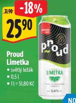Proud Limetka, 0,5 l