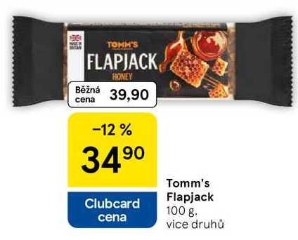 Tomm's Flapjack, 100 g 