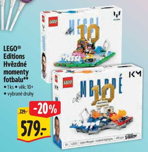 LEGO® Editions Hvězdné momenty fotbalu
