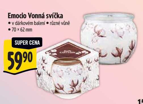 Emocio Vonná svíčka