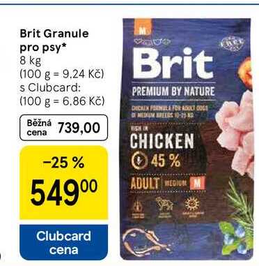 Brit Granule pro psy, 8 kg