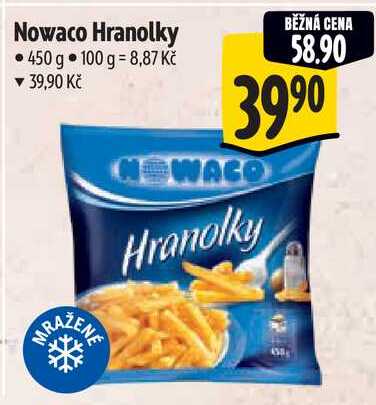 Nowaco Hranolky, 450 g