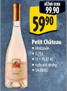 Petit Château, 0,75 l