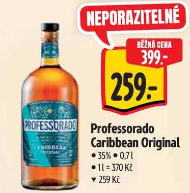 Professorado Caribbean Original, 0,7 l