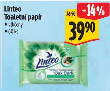Linteo Toaletní papír, 60 ks