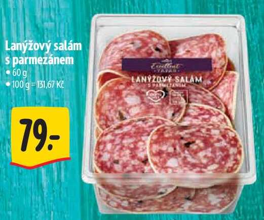 Lanýžový salám s parmezánem, 60 g