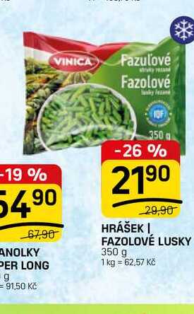 HRÁŠEK I FAZOLOVÉ LUSKY 350 g